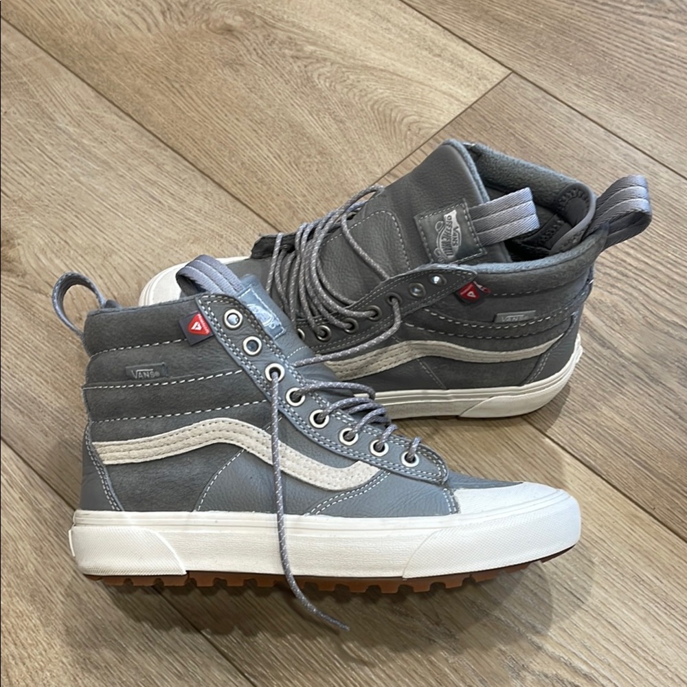 Vans Gray High-Top Sneakers